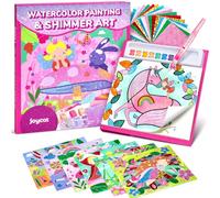 JoyCat Paint with Water Coloring Books, Art & Craft Activity, Princess No Mess Art for Kids Ages 4-8, Craft Kits & Supplies, DIY Creative Activity, Presents for Girls & Boys (Tiny Fairy)