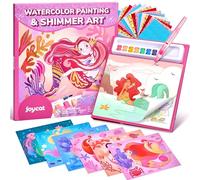JoyCat Paint with Water Colouring Books & Shimmer Art (Underwater World)