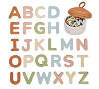 JoyCat Silicone Alphabet Magnetic Letters, 26 Uppercase ABC Fridge Magnets