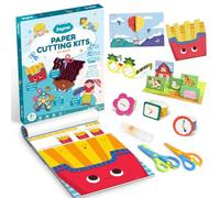 JoyCat Toddler Scissor Skills Activity, 4 Progressive Levels to Learn