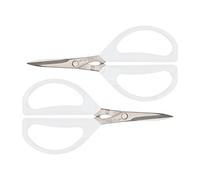 Joyce Chen Original Unlimited Kitchen Scissors with White Handles, 2 Pack