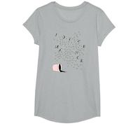 Joyce Manor - Plants - Official Merchandise T-Shirt, Girls, Heather Grey, Medium