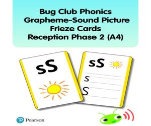 Joyce Watson Bug Club Phonics Grapheme-Sound Picture Frieze Cards Reception Joyce Watson Multicolor