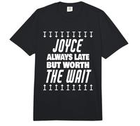 Joyce Worth The Wait Funny Name Joyce Saying Comfort Colors Adult Heavyweight T-Shirt