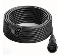 Joycome Christmas Light Extension Cable 3M/9.8Ft Fairy Light Extension Cable, 2 Pin Christmas Lights Connector Waterproof Outdoor Lights Extension Lead for Xmas Tree Lights, Fairy String Lights