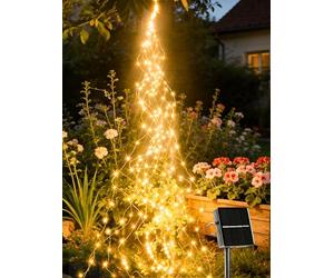 Joycome Solar Fairy Lights Outdoor 2 m 200 LED Solar Light Tail