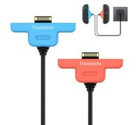 Joycon Charger Cable, TRANSNOVO Joy Con Controller Charging Cord, 9.8FT Joy con Accessories Compatible with Nintendo Switch 2 Joycon Controllers, USB-A Ports, 2 Pack