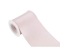 Joycrosso 75mm Double Faced Satin Ribbon 4.5 Meters-Roll Set for Chair Sash Gift Wrapping Party Favor Home Decoration Craft Supplies, Vanilla