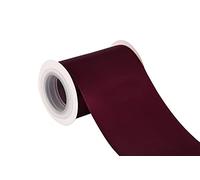 Joycrosso 75mm Double Faced Satin Ribbon 4.5 Meters-Roll Set for Chair Sash Gift Wrapping Party Favor Home Decoration Craft Supplies, Burgundy