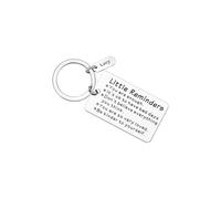 JoycuFF Personalized Name Keychain Gifts for Women, Little Reminders Stainless Steel Keychain Women Gift Ideas, Lucy, 1.75 Inches