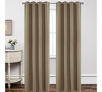 Joydeco Blackout Curtains 120 Inch Length 2 Panels Set, Thermal Insulated Long Curtains& Drapes 2 Burg, Christmas Drapes for Living Room Bedroom Window