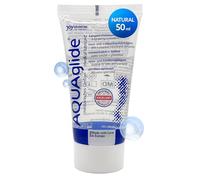 Joydivision AQUAglide 50 ml Lubricant Natural, Odorless & Transparent, Crystal-Clear Lubricant, Suitable for Latex Condoms