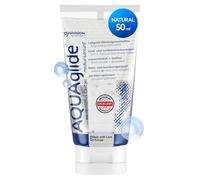 Joydivision AQUAglide 50 ml Lubricant Natural, Odorless & Transparent, Crystal-Clear Lubricant, Suitable for Latex Condoms