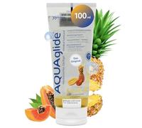 Joydivision AQUAglide Exotic Lubricant 100ml, Exotic Scent, Vegan, Oil-Free Water-Based Lubricant & Compatible with Latex Condoms.