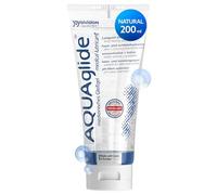 Joydivision Original AQUAglide 200 ml Lubricant Natural, Crystal Clear & Vegan, pH-Optimized and Latex Condom Compatible