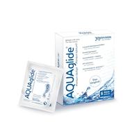 Joydivision Original AQUAglide 6x3ml Lubricant Gel Natural, Crystal-Clear, pH-Optimized and Compatible with Latex Condoms