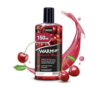 JOYDIVISION Warmup 150 ml Massage Liquid with Fruity Cherry Scent & Taste | Warming Effect | Like Massageoil