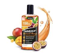 JOYDIVISION Warmup 150 ml Massage Liquid with Fruity Mango-Passion Fruit Scent & Taste | Warming Effect | Like Massageoil