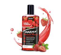 JOYDIVISION Warmup 150 ml Massage Liquid with Fruity Strawberry Scent & Taste | Warming Effect | Like Massageoil