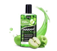 JOYDIVISION Warmup Massage Oil Apple 150 ml | Liquid with Warming Effect | with Apple Scent & Flavor | for Couples | Warming