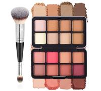 Joyeee Blush Contour Highlighter Makeup Palette with Brush, 16colors Blush Bronzer Powder, Professional Make up Gifts Kit Long Lasting Facial Makeup for Women Girls Beauty Cosmetic Sets