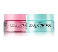 Joyeee Braid Gel - Edge Control, Twist Lock, Defines Curls, No White Residue, Extreme Hold & Frizz Reducer for Braids, Locs, Twists, Cornrows, Wavy or Kinky Hair - 80ml x 2