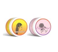 Joyeee Braid Gel, Twist and Lock Edge Control Gel for Hair Defining, Curly Hair Favorite, No White Residue, Extreme Hold & Reduces Frizz for Braids, Locs, Twists, Cornrows, Wavy or Kinky Hair, 100g*2