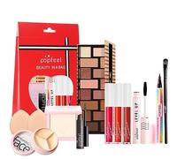 Joyeee Makeup Gift Set, 12 Pcs Full Kit Come with Eyeshadow Lipstick Lipgloss Concealer etc, for Face Eyes Lip, Complete Starter Bundle for Women and Girls, Portable Beauty Set with Storage Bag#3