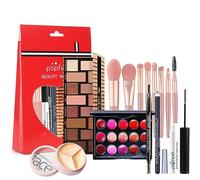 Joyeee Makeup Gift Set, 14 Pcs Full Kit Come with Eyeshadow Lipstick Lipgloss Concealer etc, for Face Eyes Lip, Complete Starter Bundle for Women and Girls, Portable Beauty Set with Storage Bag#1