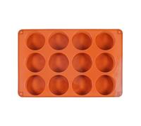 Joyeee Muffin Trays, Yorkshire Pudding Tray, 12cup Silicone Baking Moulds Muffin Tin Cupcake Brownies Tray, Cake Trays for Baking, Non Stick Baking Tray Baking Accessories for Oven