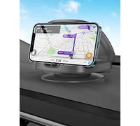 JOYEKY Car Phone Holder for Dashboard, 360° Rotatable, Horizontal & Vertical Viewing Car Phone Mount，Washable Reusable Mobile Phone Holder, for iPhone Samsung Android Smartphones (Gray)