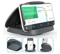 JOYEKY Cell Phone Holder for Car, Vertical Horizontal Car Phone Mount with 360° Rotate Dashboard Cradle Compatible iPhone Samsung Galaxy Android Smartphones, GPS Devices
