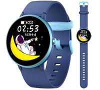 JOYELE Smart Watch for Kids, Waterproof With 19 Sport Modes, Pedometer, Sleep Monitor - Boys Girls 6-16 Birthday Gifts Toy (Blue)