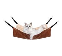 JOYELF Cat Hammock Bed, Large Reversible Pet Cage Hammock Hanging Soft Pet Bed for Kitten Ferret Puppy or Small Pet