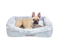 JOYELF Memory Foam Dog Bed Small Orthopedic Pet Bed with Washable Cover, Independent Mat Design with Free Waterproof Liner Included