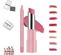 Joyeloo Lip Balm, Hydrating Glaze Lips Balm, Non-sticky Shine with Hyaluronic Acid, Lips Balm with 24hrs of Smooth, Long-Lasting Waterproof Balms Set, with Makeup Mirror(07#)