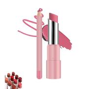Joyeloo Lip Balm,Joyeloo Lip Glaze and liner,Hydrating Glaze Lip Balm with 24hrs of Smooth,Non-sticky,Moisturizing Glow,Long-Lasting Waterproof Lipbalm Set(07#)