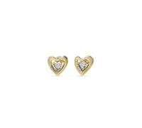 GUESS BELOVED Women's Earrings Gold Color JUBE05024JWYGT/U, Unique, Stainless Steel, Not a Gemstone, Unico, Stainless Steel, No Gemstone