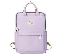 Joyesplay Preppy School Backpack Bags for Girls Kawaii,Large Capacity Travel School Bag for Kids Boys Teenage Primary Secondary Middle School (Purple)