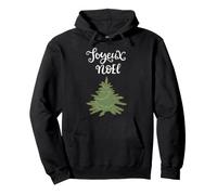 Joyeux Noel Merry Christmas French Gift Men Women Pullover Hoodie