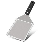 Joyfair Burger Spatula, Extra Wide Spatula with Beveled Edges, Smash Burger Flipper Ideal for Barbecue Hamburger Turner Grilling BBQ Griddle, Heavy Duty & Dishwasher Safe