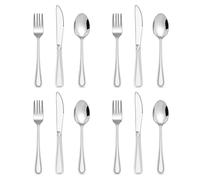 Joyfair Childrens Cutlery Set,12-Piece Stainless Steel Kids Utensils Set, Toddler Eating Flatware Silverware Include 4 Forks, 4 Spoons, 4 Safe Knives, Small Size & Reusable, Dishwasher Safe