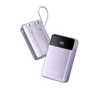 JOYFAR Power Bank Travel Essentials Portable Charger - 30000mAh USB C Battery, Built-in 22.5W Cable, Fast Charging, Compatible with iPhone 16, 15, 14, 13, 12X, iPad Samsung Google