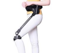 Joyfitness Body Power Walking Aids, Physical Therapy Leg Lifter Assist with Adjustable Pole Length and Waist Belt, Adjustable Intensity, Bionic Design, Reduce Energy Consumption, for Disabled
