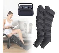 Joyfitness Lymphatic Drainage Massager, Electric Air Compression Massager for Circulation Arm, Waist, Foot, Ankle, Calf Massagers for Pain and Circulation, Pressotherapy and Lymphatic Drainage