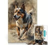 Joyful Bound Jigsaw Puzzles 1000 Pieces for Adults Stress Relief Play Creative Craft Hard Challenge Great Gift (50x75cm)