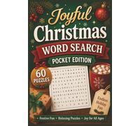 Joyful Christmas Word Search Pocket Edition: Festive Fun, Relaxing Puzzles, Joy For All Ages