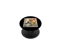 Joyful Destruction Golden Dog Kaiju Wave PopSockets Adhesive PopGrip