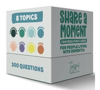Joyful Generations Share a Moment Conversation Cards | Dementia Activities for Seniors | Alzheimer’s & Dementia Conversation Cards | Great for Individuals Living with Dementia, Families and Caregivers