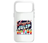 Joyful Julep Retro Cocktail Drinks Summer Party Case for iPhone 17 Pro Max